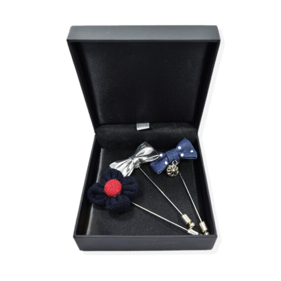 Boutonniere Set Stick Brooch Pin Mens Accessories