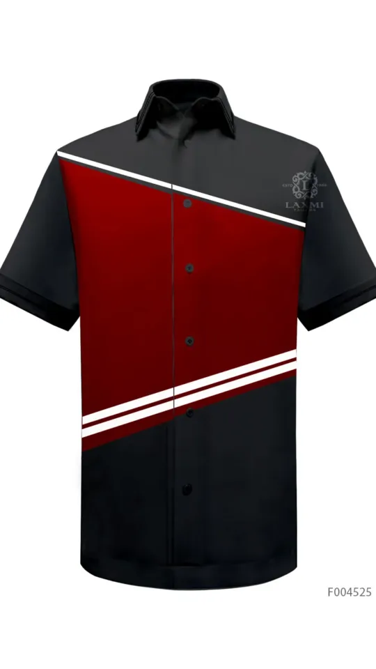 Laxmi MOSAIC LUXE - RED IN BLACK