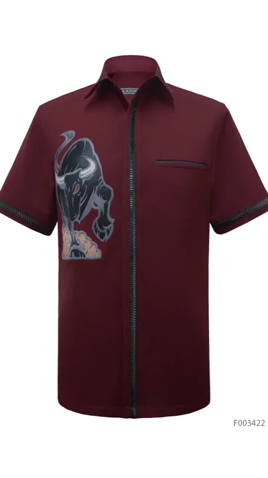 Laxmi Savanna - buffalo Maroon