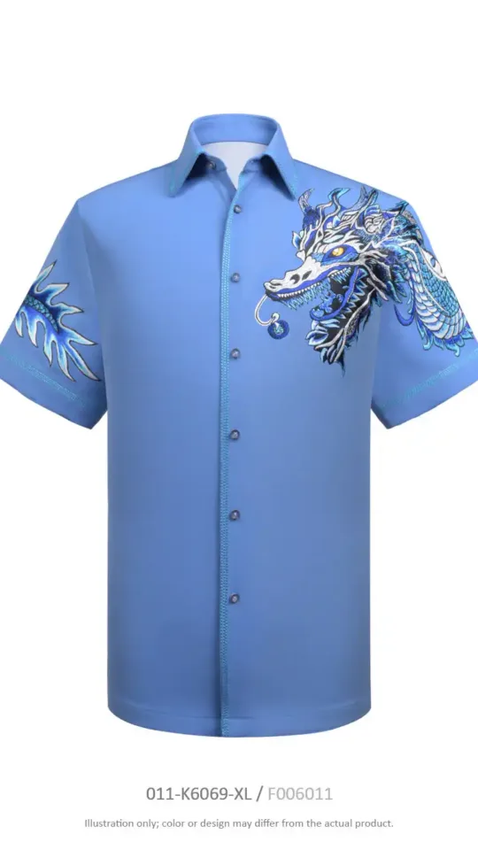 Laxmi MYTHICAL - Blue Full Shoulder Dragon