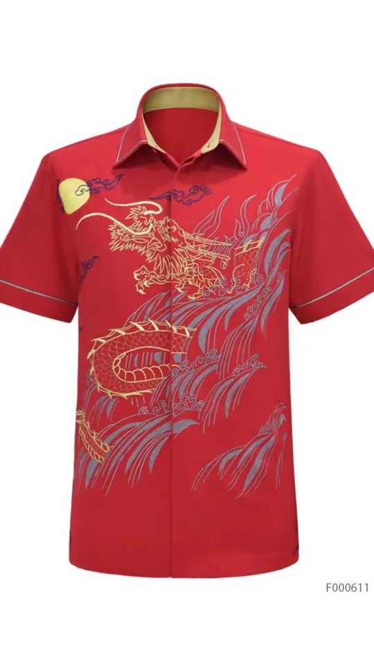 Laxmi Embroidery: Drago Luminuso