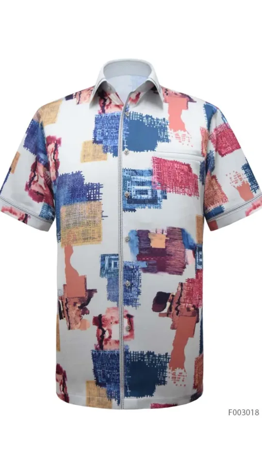 Italian Cotton Shirt: Colorata