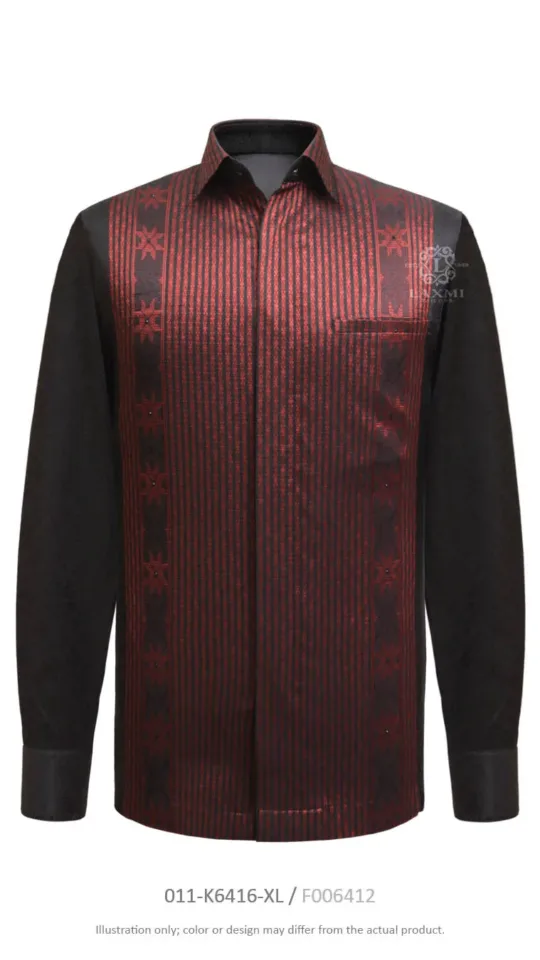 Laxmi Cosmic - Scarlet Red & Black