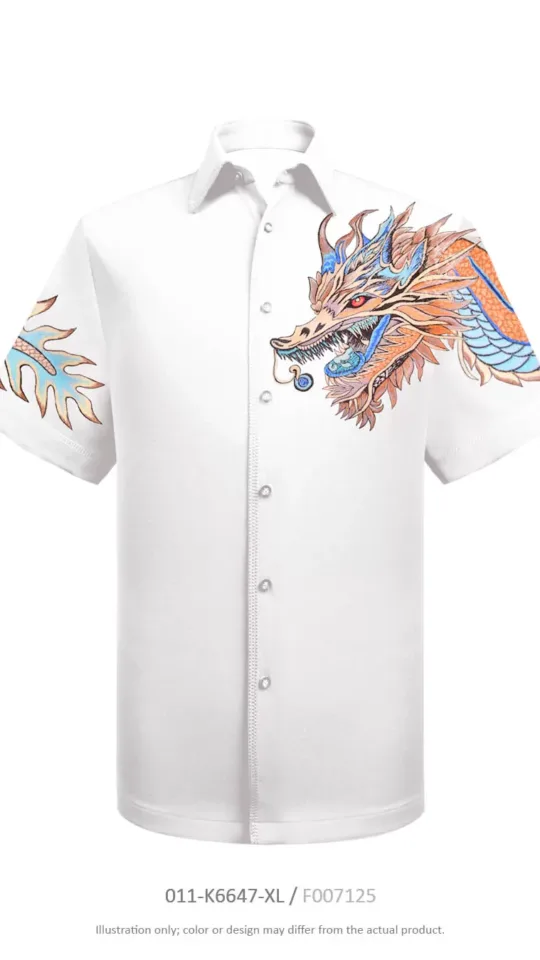 Laxmi Mythical - White Full Shoulder Dragon