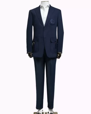 Laxmi Suit - Navy Sovereign