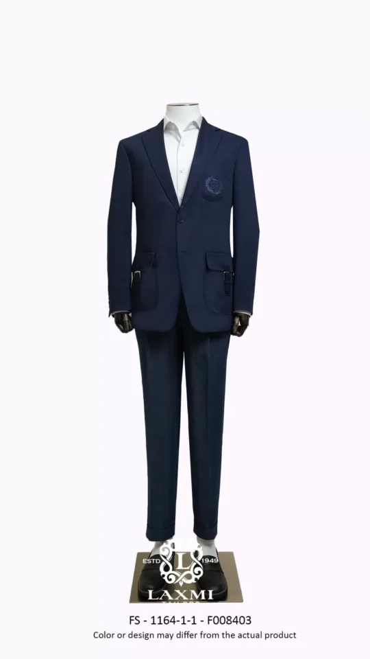 Laxmi Suit - Navy Sovereign