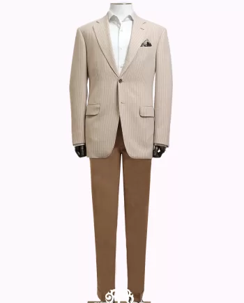 Laxmi Suit - Sahara Stripe