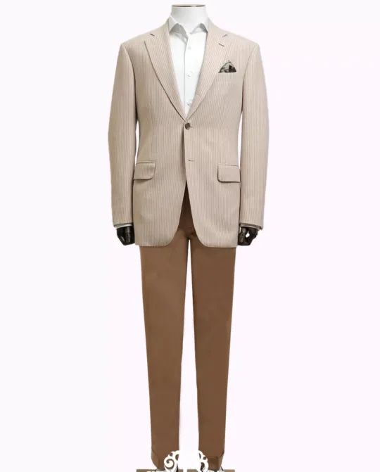 Laxmi Suit - Sahara Stripe