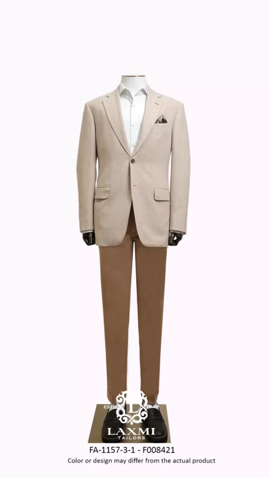 Laxmi Suit - Sahara Stripe
