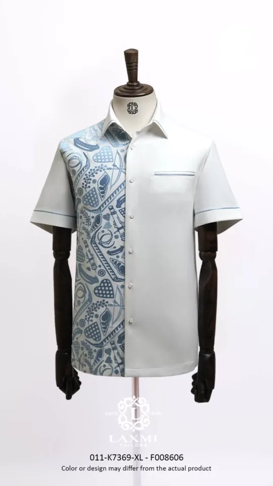 Laxmi Embroidery - Azure Harmony
