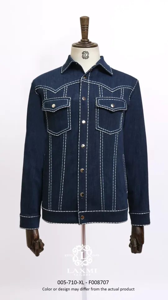 Laxmi Jacket - Indigo Frontier Jacket