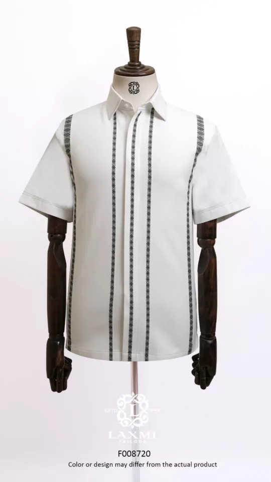 Laxmi Ornate - Monarch Stripe Guayabera