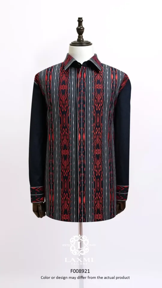 Laxmi Embroidery - Crimson Rhythm