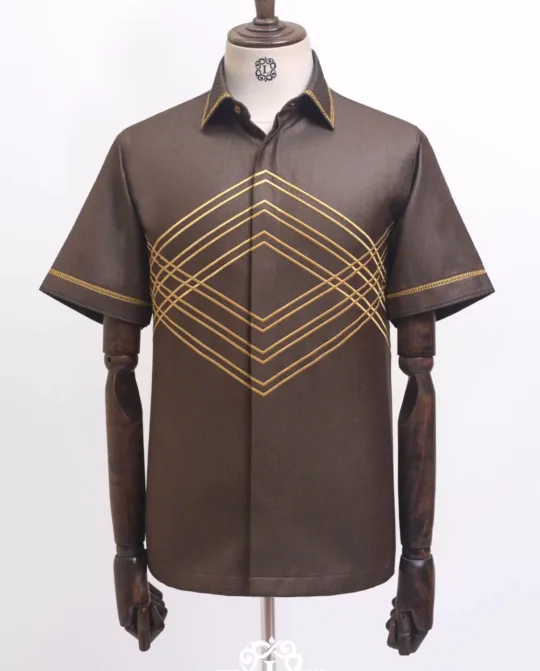 Laxmi Mosaic Luxe - Bronze Lattice