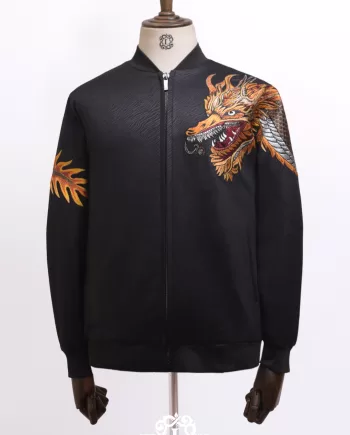 Laxmi Bomber Jacket - Black Ember