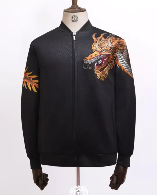 Laxmi Bomber Jacket - Black Ember