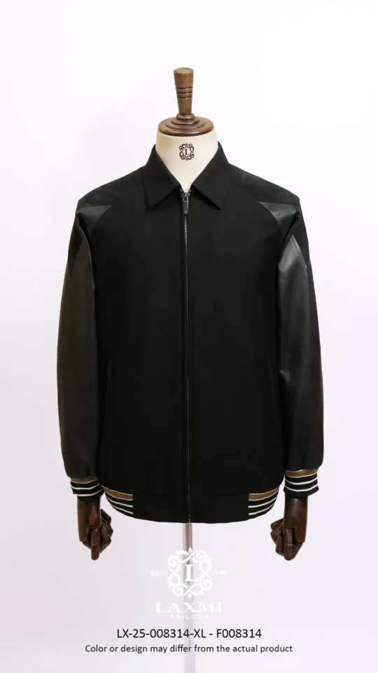 Laxmi Bomber Jacket - Noir Sentinel