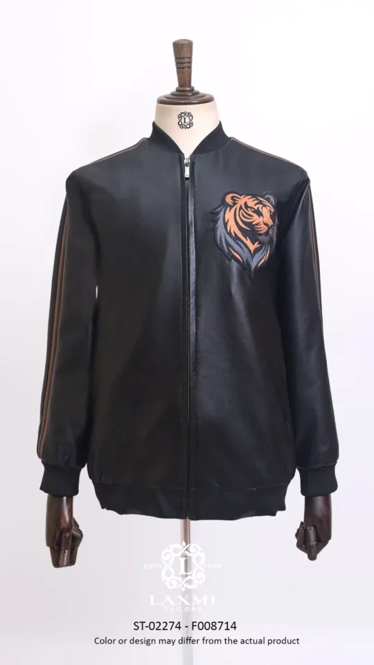 Laxmi Bomber Jacket - Midnight Prowler
