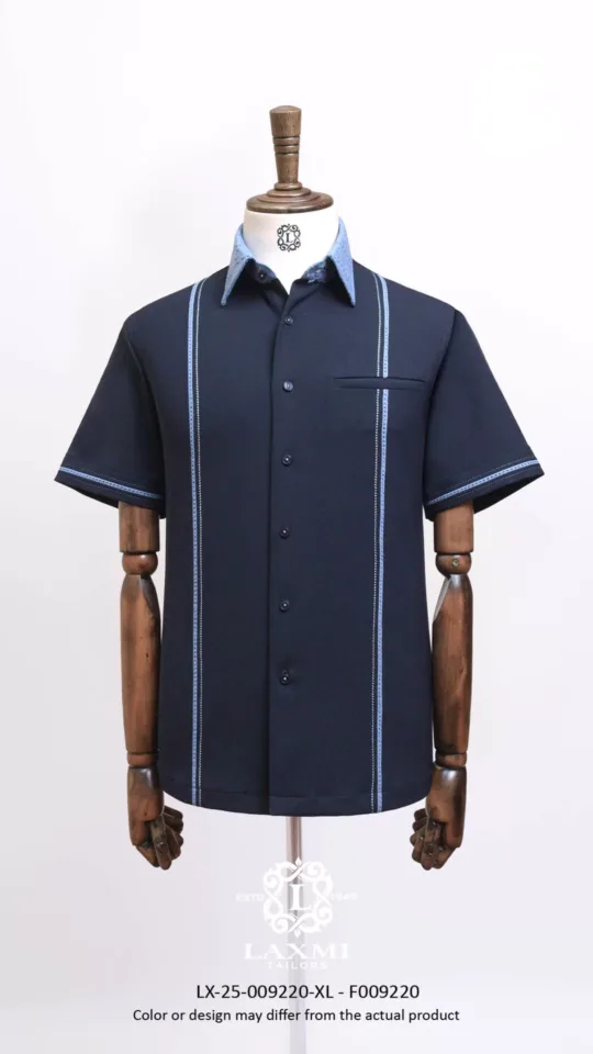 Laxmi Ornate - Navy Axis