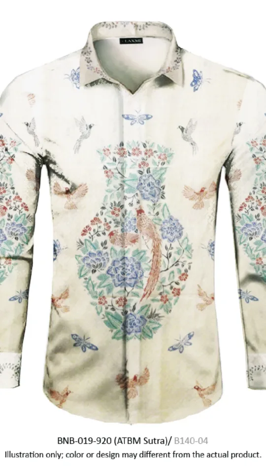 Batik ATBM Sutra - BNB-019-920 Bird