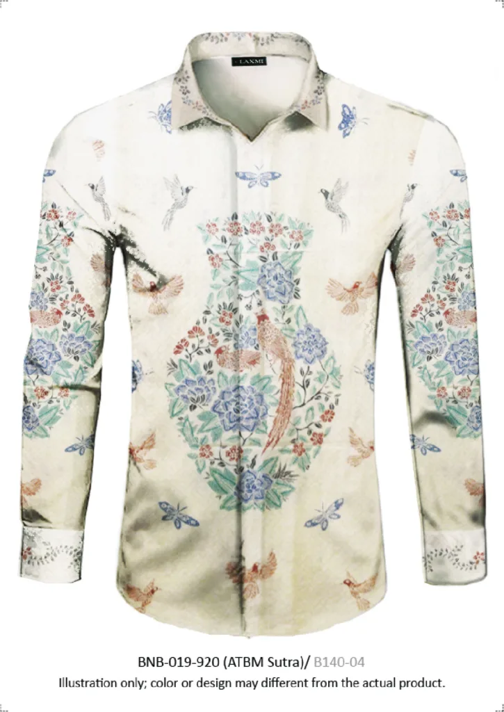 Batik ATBM Sutra - BNB-019-920 Bird