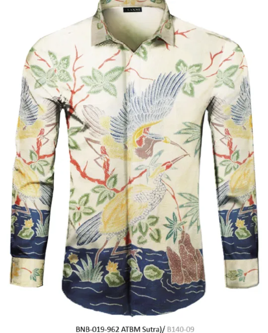 Batik ATBM Sutra - BNB-019-962 Bird