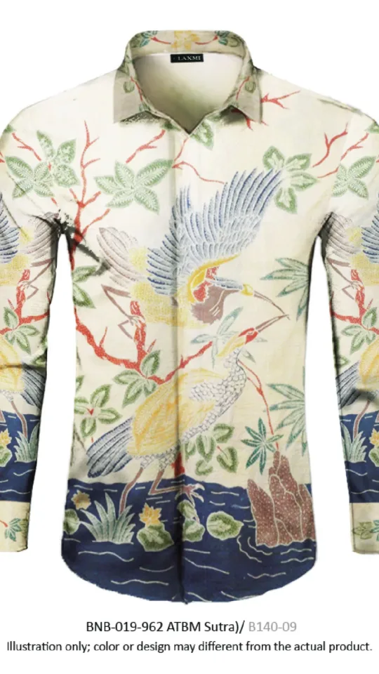 Batik ATBM Sutra - BNB-019-962 Bird