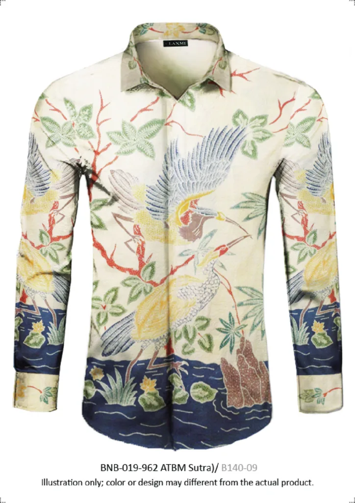 Batik ATBM Sutra - BNB-019-962 Bird