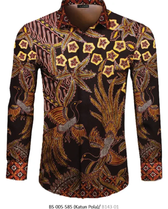 Batik Katun Pola - BS-005-585 Bird