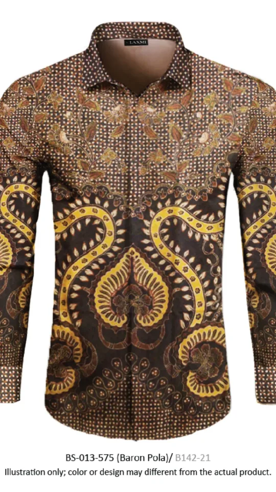 Batik Baron Pola - BS-013-575 Flora