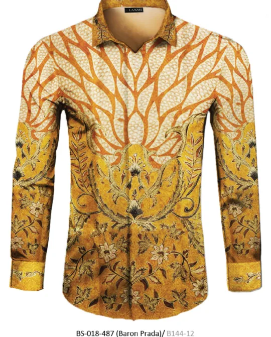 Batik Baron Prada - BS-018-487 Flora