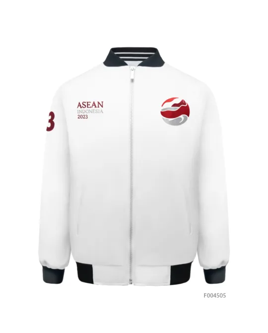 Bomber Jacket - ASEAN WHITE
