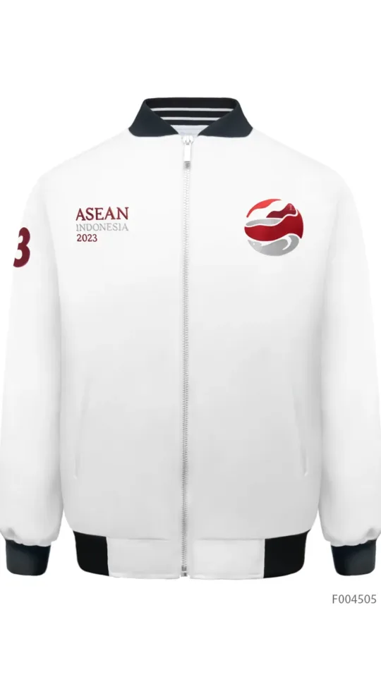 Bomber Jacket - ASEAN WHITE