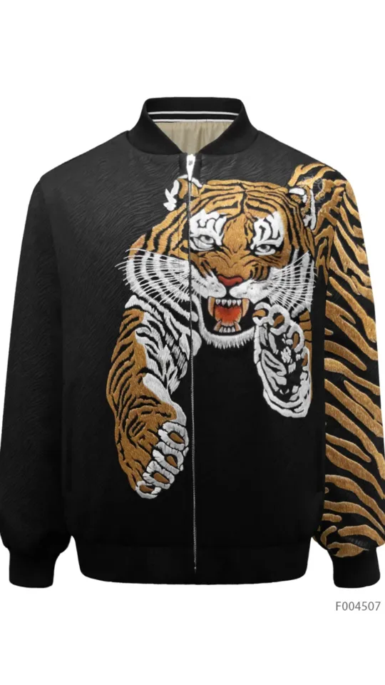 Bomber Jacket - SAVANNA TIGER