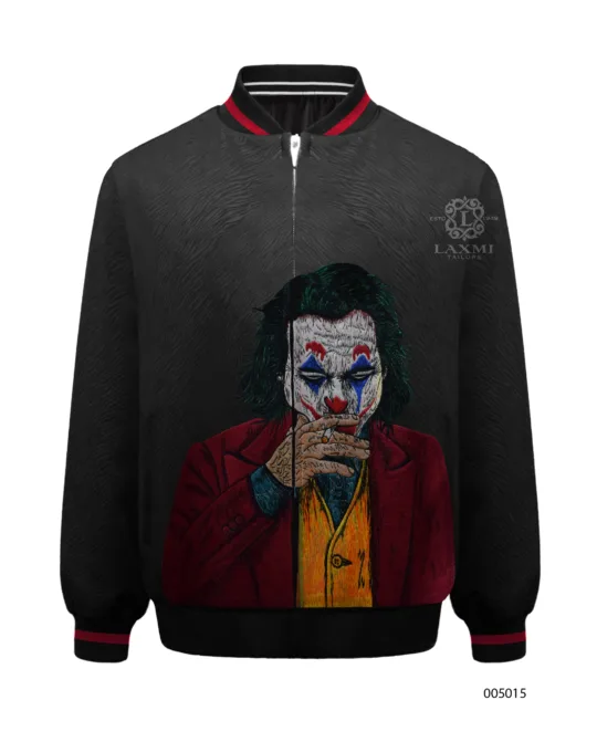 Bomber Jacket - Smoking Clown