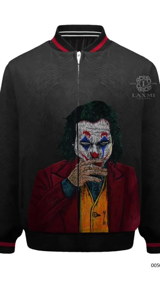 Bomber Jacket - Smoking Clown