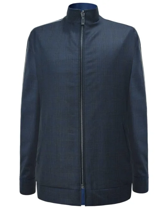 Bomber Jacket - Midnight Tartan