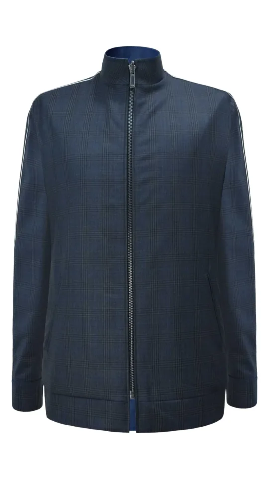 Bomber Jacket - Midnight Tartan