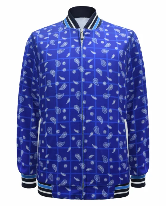 Bomber Jacket - Cobalt Cascade