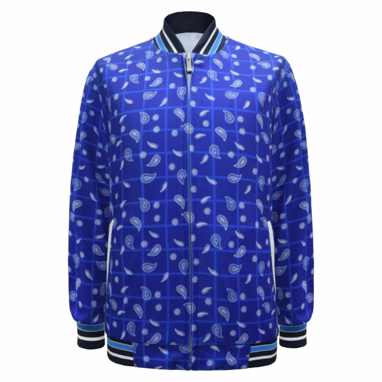 Bomber Jacket - Cobalt Cascade