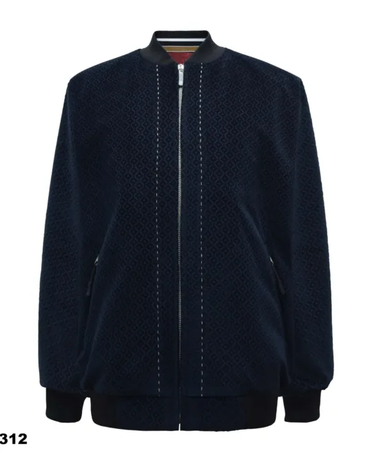 Bomber Jacket - Navy Imperial Velour