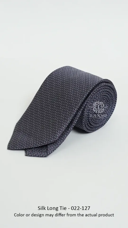 Silk Long Tie - 022-127