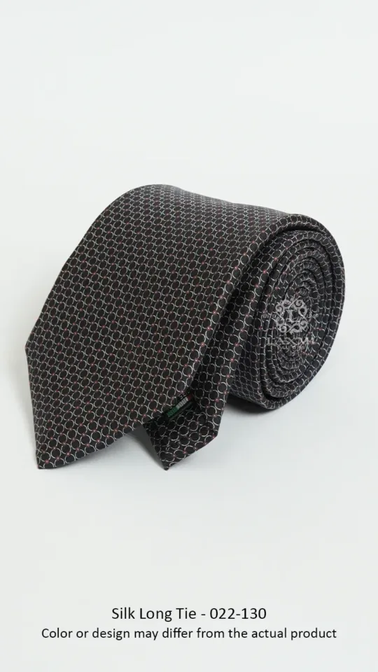 Silk Long Tie - 022-130