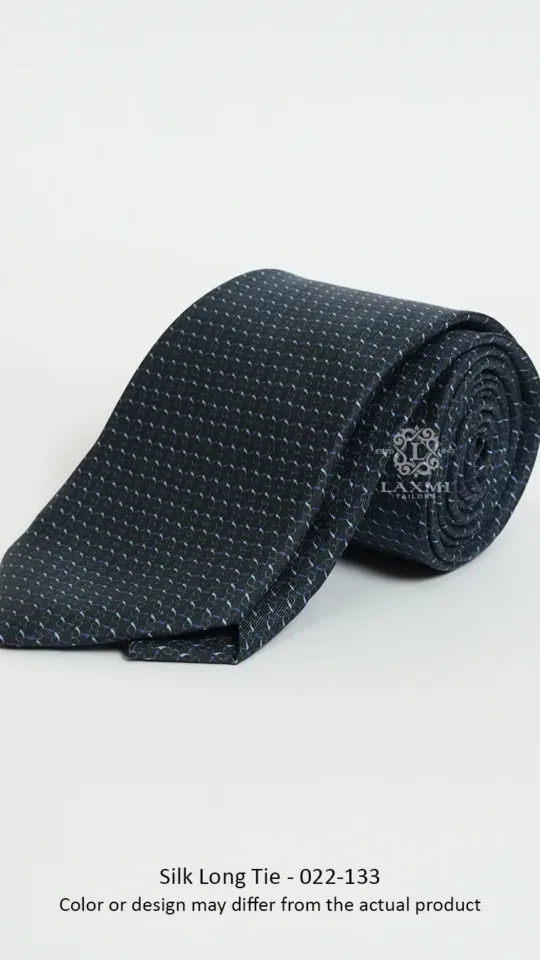 Silk Long Tie - 022-133