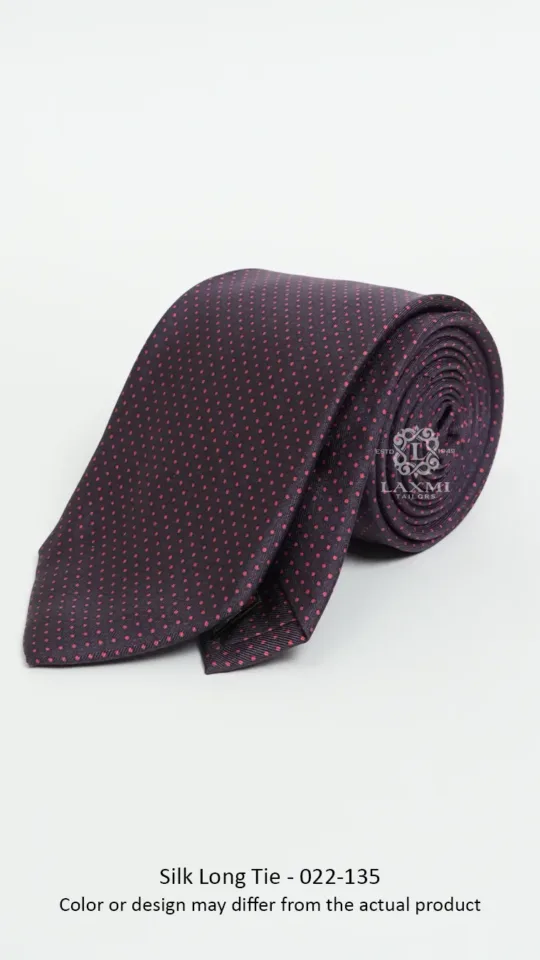 Silk Long Tie - 022-135