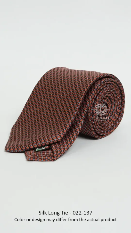 Silk Long Tie - 022-137