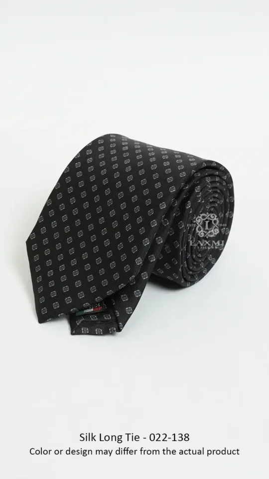 Silk Long Tie - 022-138