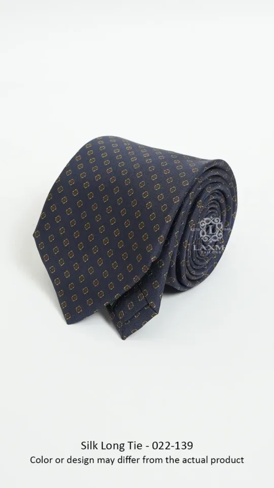 Silk Long Tie - 022-139