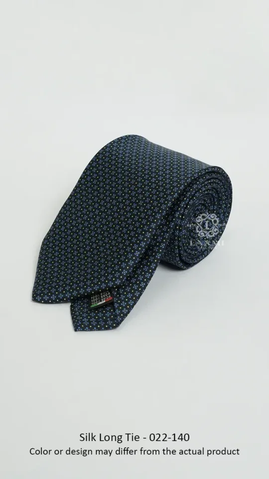 Silk Long Tie - 022-140