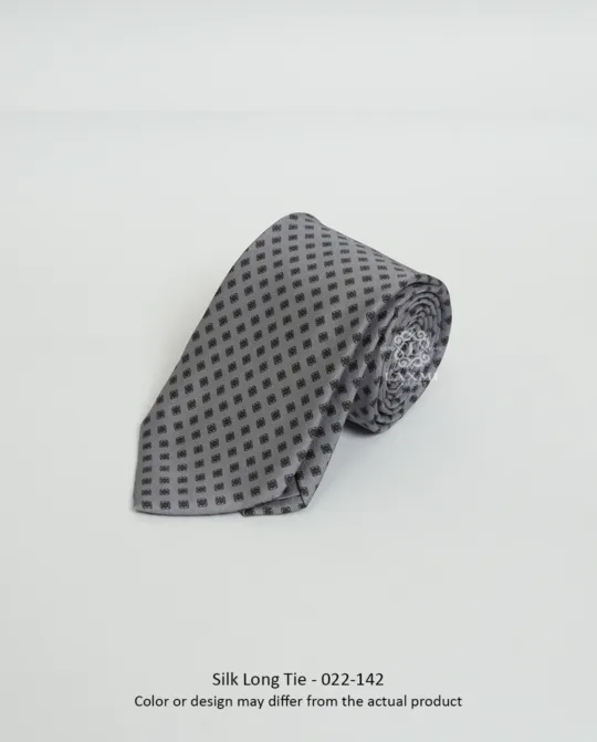 Silk Long Tie - 022-142